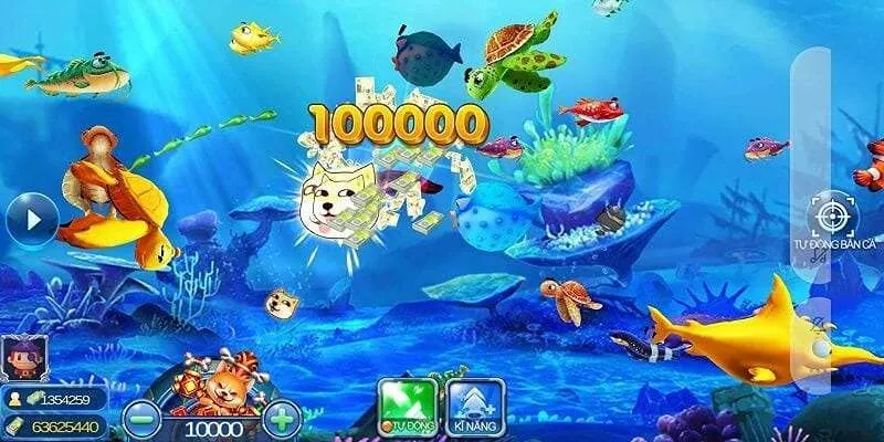 Bắn cá slots nhận thưởng hậu hĩnh