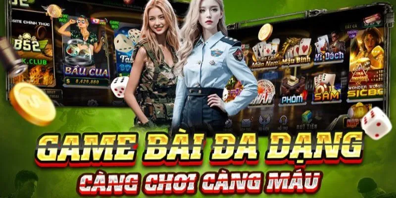 Tổng hợp siêu phẩm game bài B52